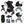 miniuno Ventoura Travel System & Isofix Base Bundle – Black