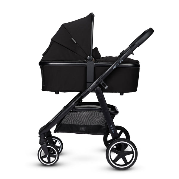 miniuno Ventoura Travel System & Isofix Base Bundle – Black