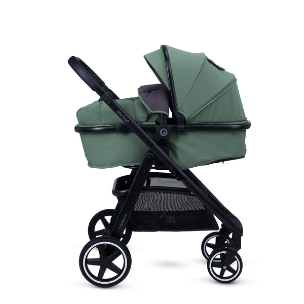miniuno TouraGo Travel System & Isofix Base Bundle – Shamrock