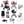 miniuno Toura COMPLETE 4Piece Bundle – Pink