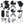 miniuno Ventoura ABSOLUTE 5Piece Bundle - Black