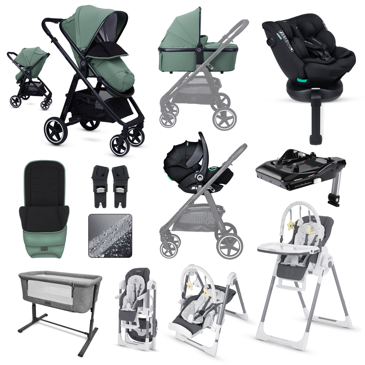 miniuno Ventoura ABSOLUTE 5Piece Bundle - Shamrock