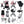 miniuno Ventoura ABSOLUTE 5Piece Bundle - Pink