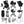 miniuno Toura ABSOLUTE 5Piece Bundle - Black