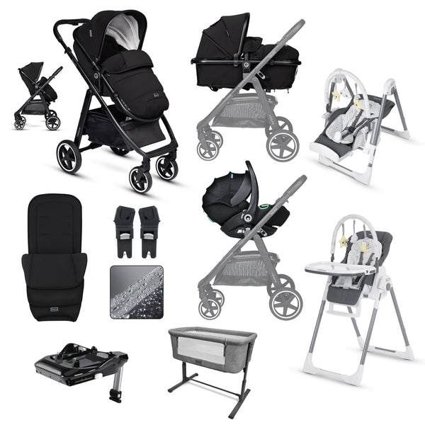 miniuno Toura COMPLETE 4Piece Bundle – Black