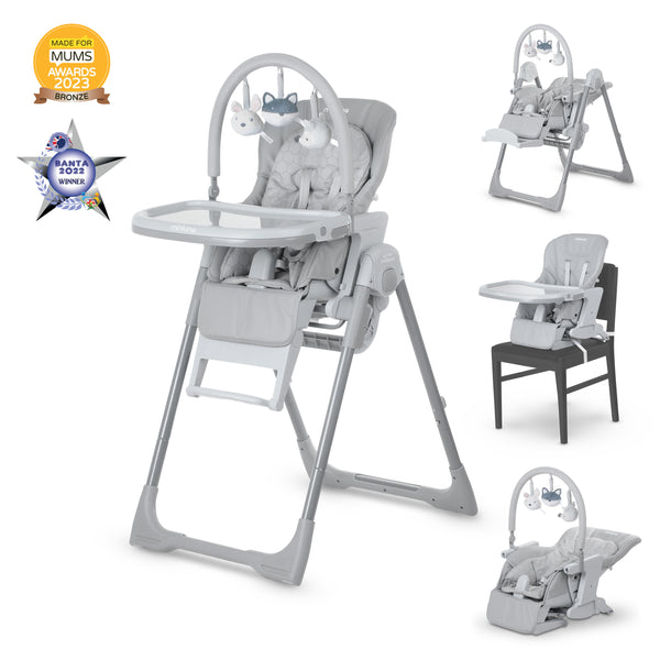 Yumo MultiPlus 4-in-1 Highchair Whisper Grey