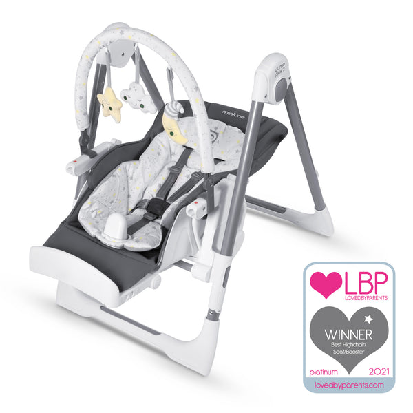 miniuno Yumo Plus2 2-in-1 Highchair MiniStars