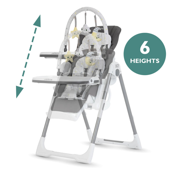 miniuno Yumo Plus2 2-in-1 Highchair MiniStars