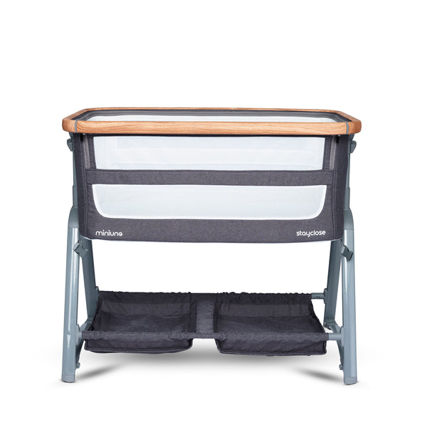 StayClose Oak Bedside Crib