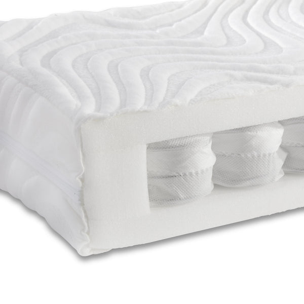 Anti-Allergy Pocket Spring Cot Bed Mattress (140 x 70cm)